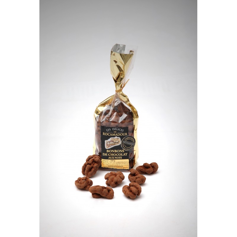 Bonbons noix / chocolat - Biscuiterie-Lot