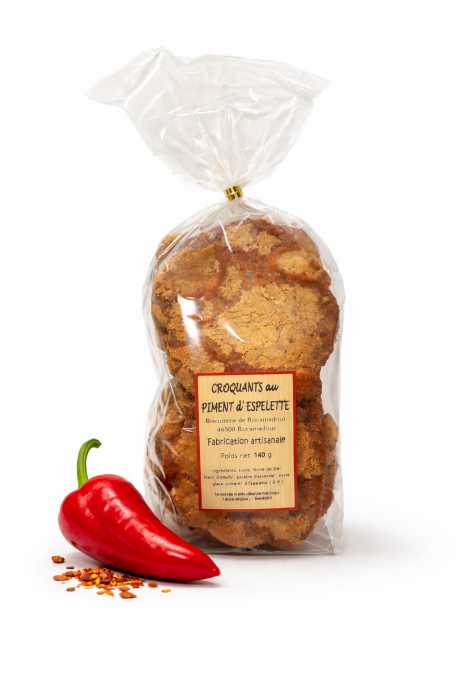 Croquants au Piment d'Espelette